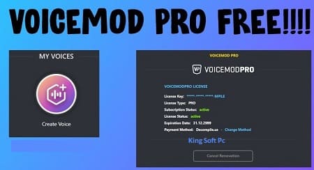 Скачать Voicemod Pro Crack с лицензионным ключом бесплатно [2022]